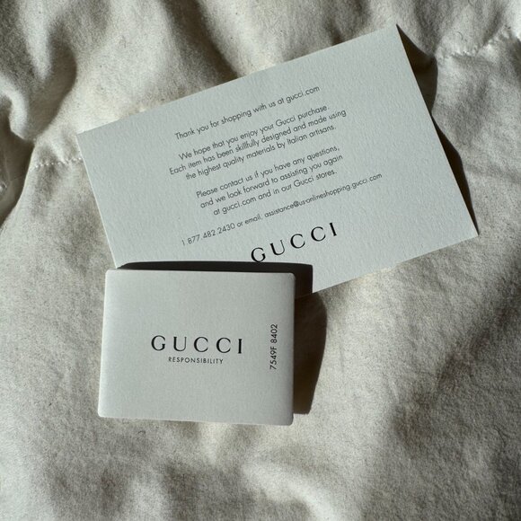 Black Gucci GG Marmont Wallet on Chain Purse - Picture 14 of 15